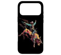 Bull Riding Rodéo Rider Bucking Bull Cowboy Western Coque pour iPhone 17 Pro Max