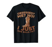 Bull Riding Rodéo Wild West - Cow Boy La Monte du Taureau T-Shirt