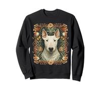 Bull Terrier Anglais Blanc Beau Vintage Sweatshirt