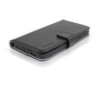 BULLAZO Mayor Apple iPhone X Pliable Housse en Cuir Etui Porte-Cartes Magnétique Housse en Cuir Noir