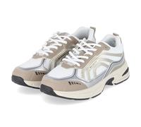 Bullboxer 6BB0710101 1100 Baskets basses en textile et synthétique pour femme Blanc Taille 36, Combinaison blanche., 38 EU