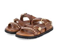 Bullboxer 6RF0110801 3300 Sandales plates en cuir Marron Taille 36, marron, 36 EU