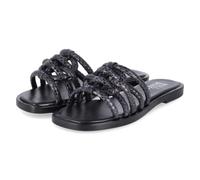 Bullboxer 6RS0030705 2100 Mules plates en cuir pour femme Noir Taille 36, Noir , 37 EU