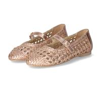 BULLBOXER Ballerines pour femme en cuir lisse or rose, champagne, 37 EU