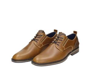 BULLBOXER Chaussures décontractées, chaussures de loisirs, chaussures d'affaires, mode homme, chaussures pour hommes en 41 42 43 44 45 46 47, cognac, 46 EU