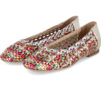 Bullboxer Femmes Ballerines Multicolores Or Cuir lisse métallisé Taille : 40