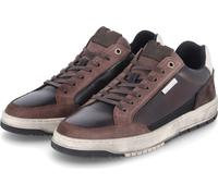 Bullboxer Hommes Baskets Marron foncé Cuir mixte Taille : 43