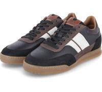 Bullboxer Hommes Baskets Noir Marron Cuir Mixte Taille : 43