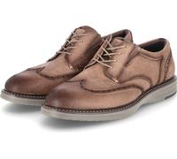 Bullboxer Hommes Chaussures basses Marron daim Budapest perforé Taille:44