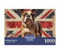BullChien 1000 Piece Jigsaw Puzzle for Adults Educhational Games Stress Relief Puzzle Exercise The Memory of The Brain for Men, Women, Elders, Seniors 38x26cm/1000pcs
