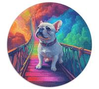 BullChien français 1000 Pieces Jigsaw Puzzles for Adults Educhational Games Stress Relieving Entertainment Exercise The Memory of The Brain for Adults Gifts 1000pcs (67.5x67.5cm)