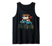 Bulldog anglais Monster Truck Off-Road Dog Lover Débardeur