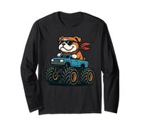 Bulldog anglais Monster Truck Off-Road Dog Lover Manche Longue