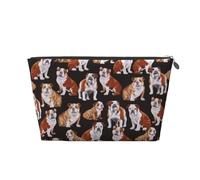 Bulldog Anglais, Trousse de Toilette Trousse de Maquillage Sac à cosmétiques Trousse de Toilette de Voyage Portable