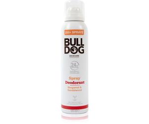 Bulldog Bergamot &Sandalwood Spray Deodorant déodorant en spray sans aluminium 125 ml