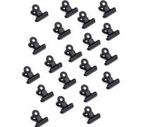 Bulldog Clip Hinge Paper Clips 20pcs For Photos,Calendars,Recipes,Drawings 22 Mm/31 Mm/38 Mm/50 Mm/63 Mm/75 Mm Pack Of 20 (50 Mm)