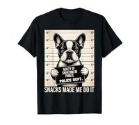 Bulldog Coupable de renifler dans des collations publiques m'a Fait Le Faire T-Shirt
