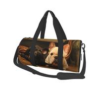 Bulldog français, Sac de Voyage de Grande capacité, Sac à Main Rond, Sac de Voyage de Sport, fourre-Tout, Sac de Fitness