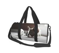 Bulldog français, Sac de Voyage de Grande capacité, Sac à Main Rond, Sac de Voyage de Sport, fourre-Tout, Sac de Fitness
