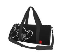 Bulldog français, Sac de Voyage de Grande capacité, Sac à Main Rond, Sac de Voyage de Sport, fourre-Tout, Sac de Fitness