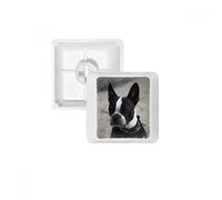 Bulldog Pet Animal Dark Picture PBT Clavier mécanique Blanc OEM sans Marquage R2 Multicolore