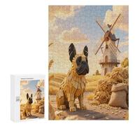 Bulldog Puzzles 1000 Pièces Educa Divertissant Décoration Intérieure 3D pour Famille Challenge Éducatif Assemblage Amusant Relaxation 300 PCS