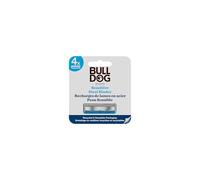 Bulldog Recharges de lames pour hommes à la peau sensible, chaque recharge est dotée de 5 lames en acier trempé, Recharges compatibles avec tous les manches des rasoirs Bulldog, Lot de 4