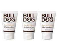 Bulldog Skincare Age Defence Lot de 3 hydratants quotidiens pour homme pour aider à combattre les signes du vieillissement, 100 m x 3