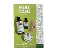 BULLDOG SKINCARE Coffret cadeau ultime pour homme | Shampoing et après-shampoing à barbe, baume à barbe, huile et peigne à barbe