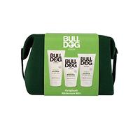 Bulldog Skincare - Kit de soins de la peau pour homme, trousse de toilette verte