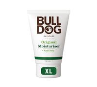 Bulldog Skincare soin hydratant Original, crème hydratante non grasse, absorption rapide, végan, parfum naturel, soin hydratant quotidien pour hommes, format XL, 150 ml