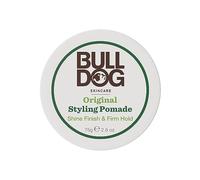 BULLDOG SKINCARE - Pommade coiffante originale pour homme | Finition brillante et tenue ferme | 75 g