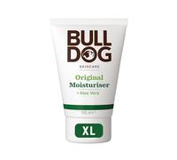 Bulldog Skincare soin hydratant Original, crème hydratante non grasse, absorption rapide, végan, parfum naturel, soin hydratant quotidien pour hommes, format XL, 150 ml
