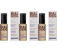 BULLDOG Soins de la peau - Sérum de récupération de fin de journée pour homme | Réduit les ridules et hydrate 60 ml x 3 paquets