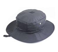 Bulldog Tactical Chapeau de Brousse Boonie Hat Adjustable (Noir, S-M)