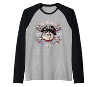 Bulldog Widows Sons Fremaçon Manche Raglan
