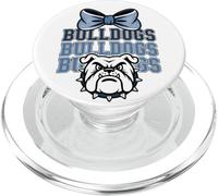 Bulldogs Mascotte drôle de Sport Fan Esprit d'équipe rentrée Scolaire PopSockets PopGrip pour MagSafe