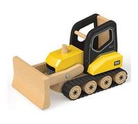 Tidlo T0414 Wooden Bulldozer Construction Vehicles