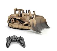 Bulldozer Sapper Télécommande avec chargement USB, 30 minutes, 30 mètres, construction en alliage et plastique, batterie au lithium 3,7 V 900 mAh