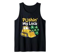 Bulldozer St Patrick 6 7 Lucky Numbers pour Enfants Débardeur