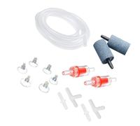 Bulle d'air pour la maison et le bureau réservoirs de poissons Pierre à bulles Pierre à air Tuyau d'aspiration d'aquarium Réservoir de poisson