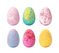 Bulle de Bain pour,6 Pièces Nettoyant Doux pour le Corps avec Jouet Dinosaure | Bombe de Douche au Sel,Pour Anniversaire Fête en Famille Filles Garçons