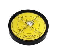 Bulle de niveau à bulle circulaire, vente directe, perle métallique universelle, diamètre 60mm, magnétique lumineux disponible, 1 pièce