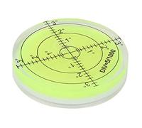 Bulle de niveau, mètre de niveau à bulle de 60 mm, avec anneau d'échelle, grande bulle de niveau universelle, spécial pour la mesure d'avion avec échelle pour balance de plate-forme de caméra