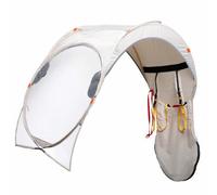 Bulle de protection et toit vélo pluie Bub-Up Plus avec rétros ( Beige )
