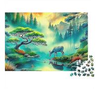 Bulle éléphant Puzzle 1000 Pièces, Cadeau Qualité 52x38cm