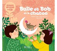 Bulle et Bob et le chaton Livre avec 1 CD audio - Natalie Tual - Didier Jeunesse - Livre CD - Comptine, chant CD