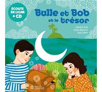 Bulle et Bob et le trésor + CD - Natalie Tual - Didier Jeunesse - Livre CD - Comptine, chant CD