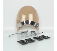 Bulle Et Saut De Vent Puig Roadster Fumé Marron Clair Pour Moto Phare Rond Neuf