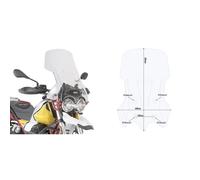 Bulle moto Givi Moto Guzzi V85tt (2019 À 2021) - transparent